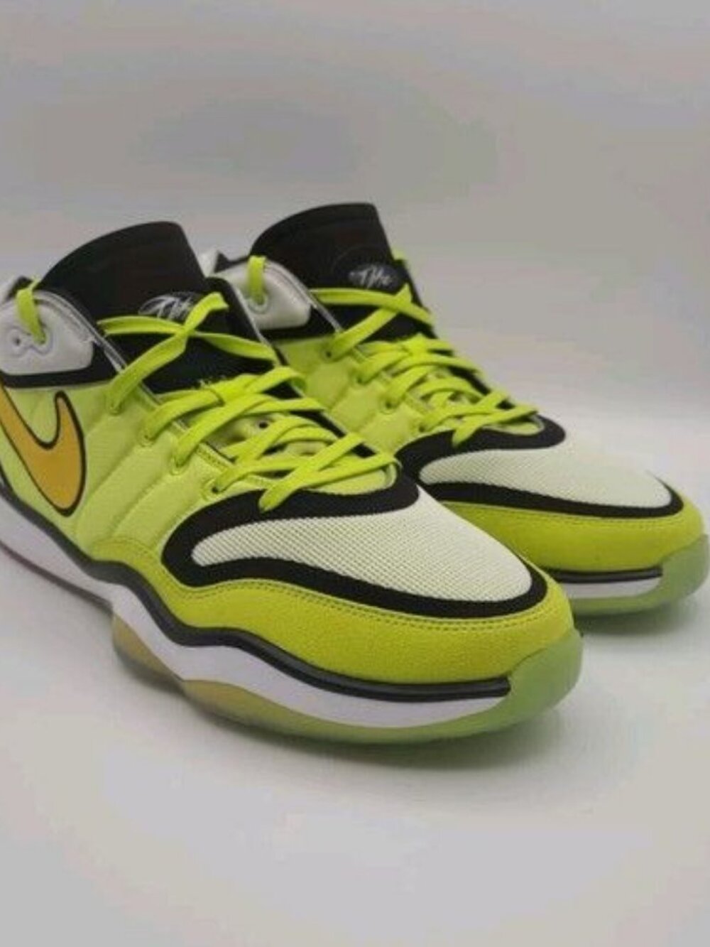 Nike Air Zoom GT Hustle 2 Men's Size 13 Black Volt Basketball Shoes DJ9405-300
